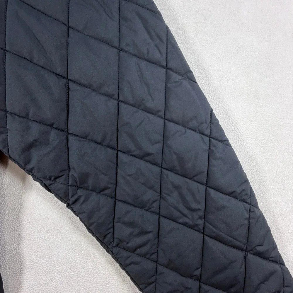 Polo Ralph Lauren Mens XXL The Beaton Quilted Jacket Navy Coat Corduroy Collar